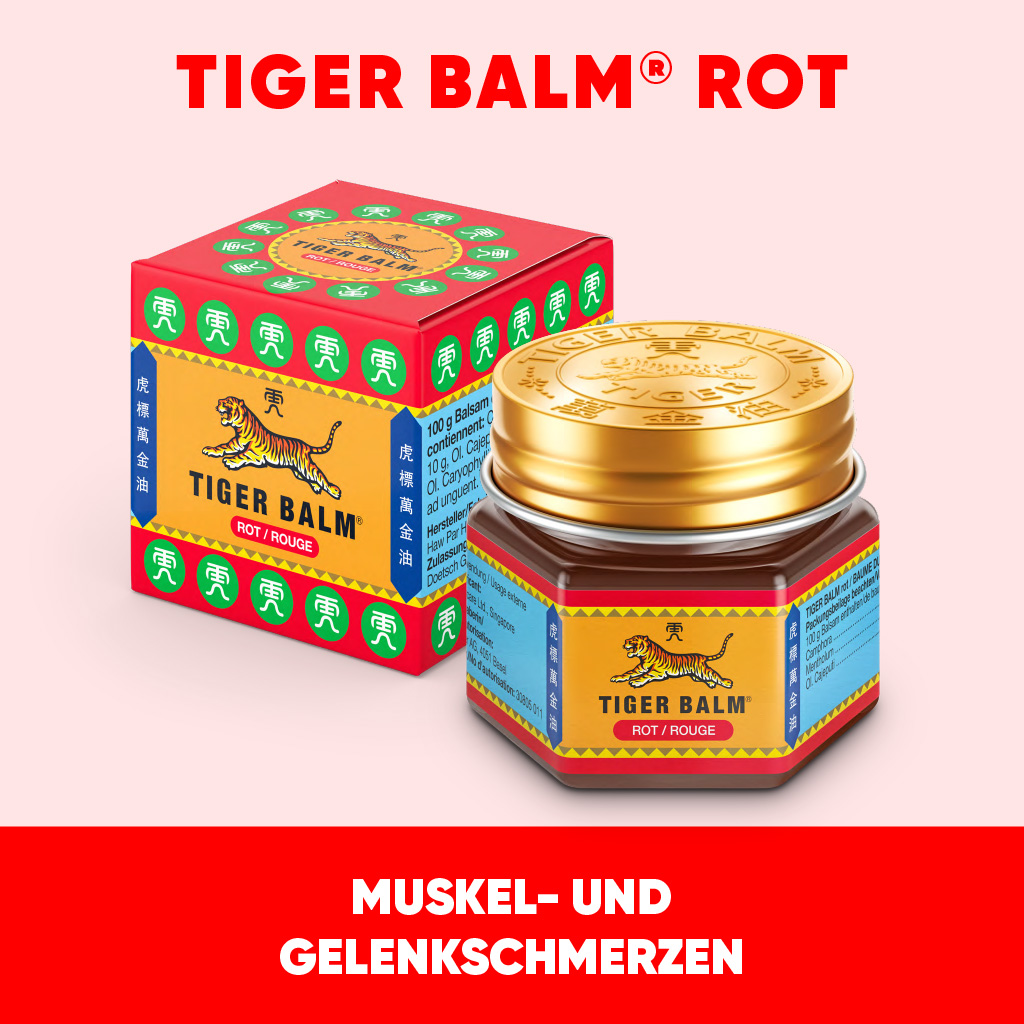 TIGER BALM Salbe rot-stark Topf 19.4 g