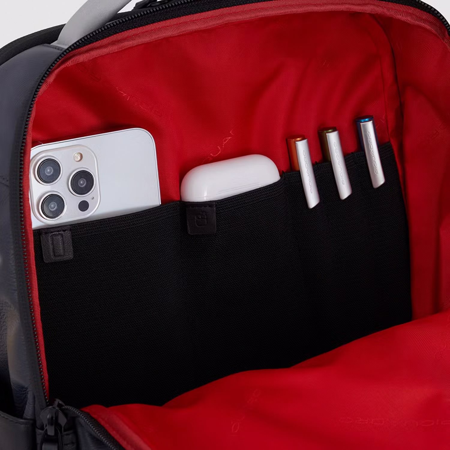 Piquadro Urban Leather Computer Backpack 14