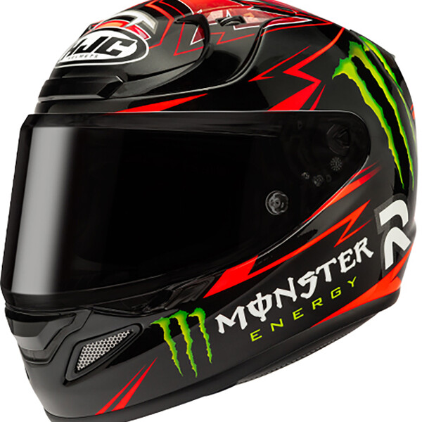 HJC - Casque RPHA 12 Quartararo Replica MC1 / Noir / Rouge / Vert