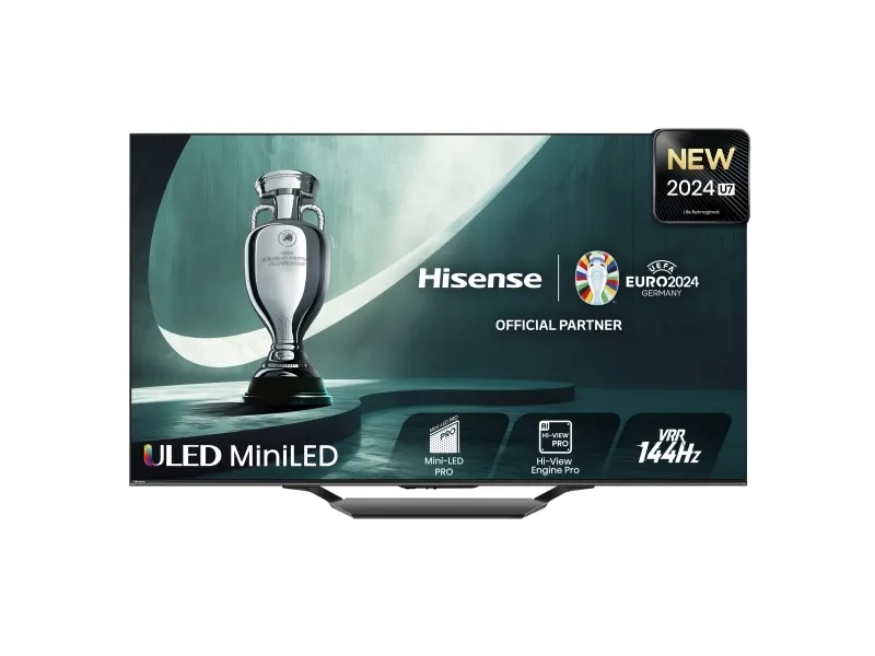 Hisense 65U7NQ TV 165,1 cm (65") 4K Ultra HD Smart TV Wi-Fi Sort 1500 cd/m² TV