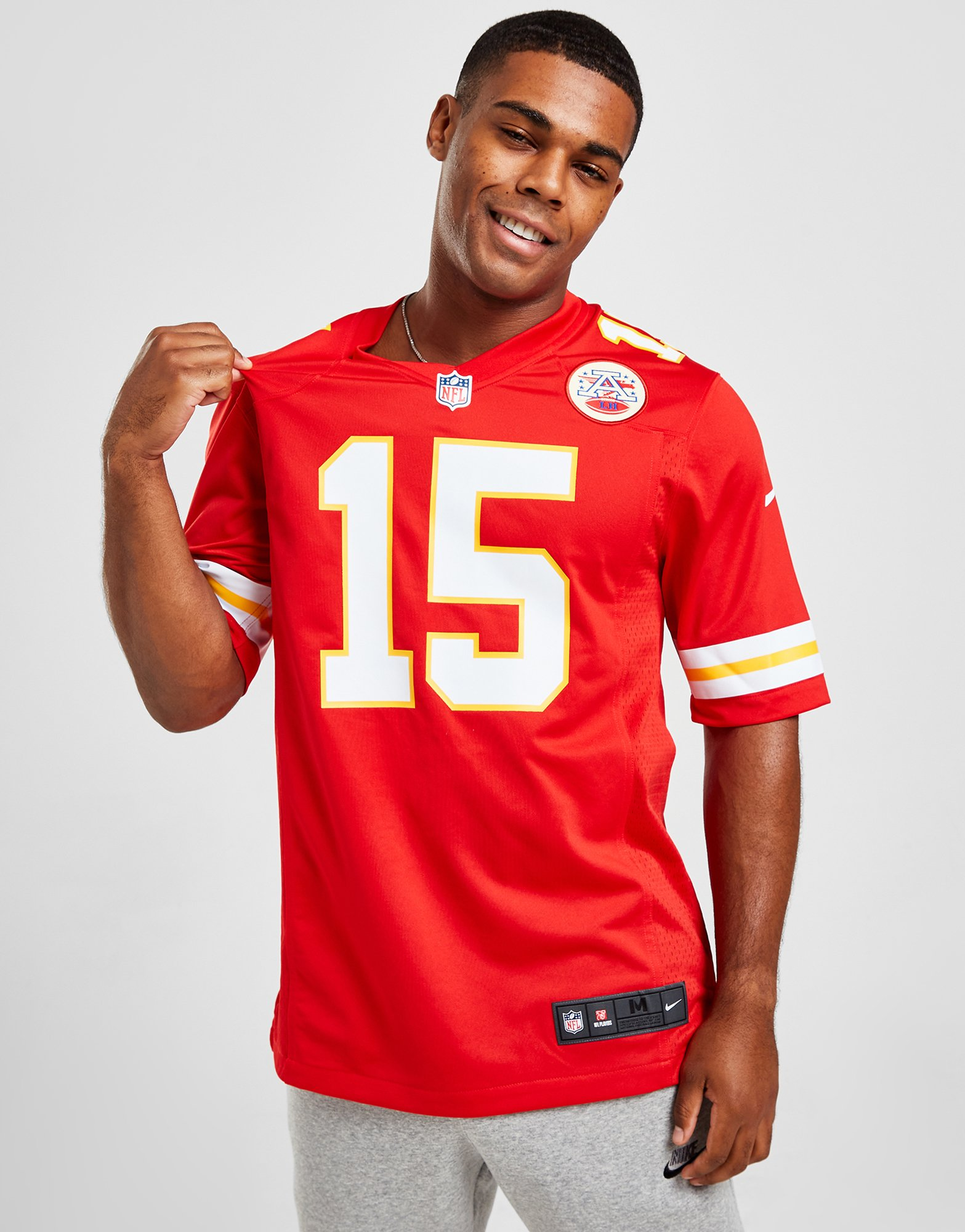 Nike Maillot NFL Kansas City Chiefs Mahomes #15 Homme