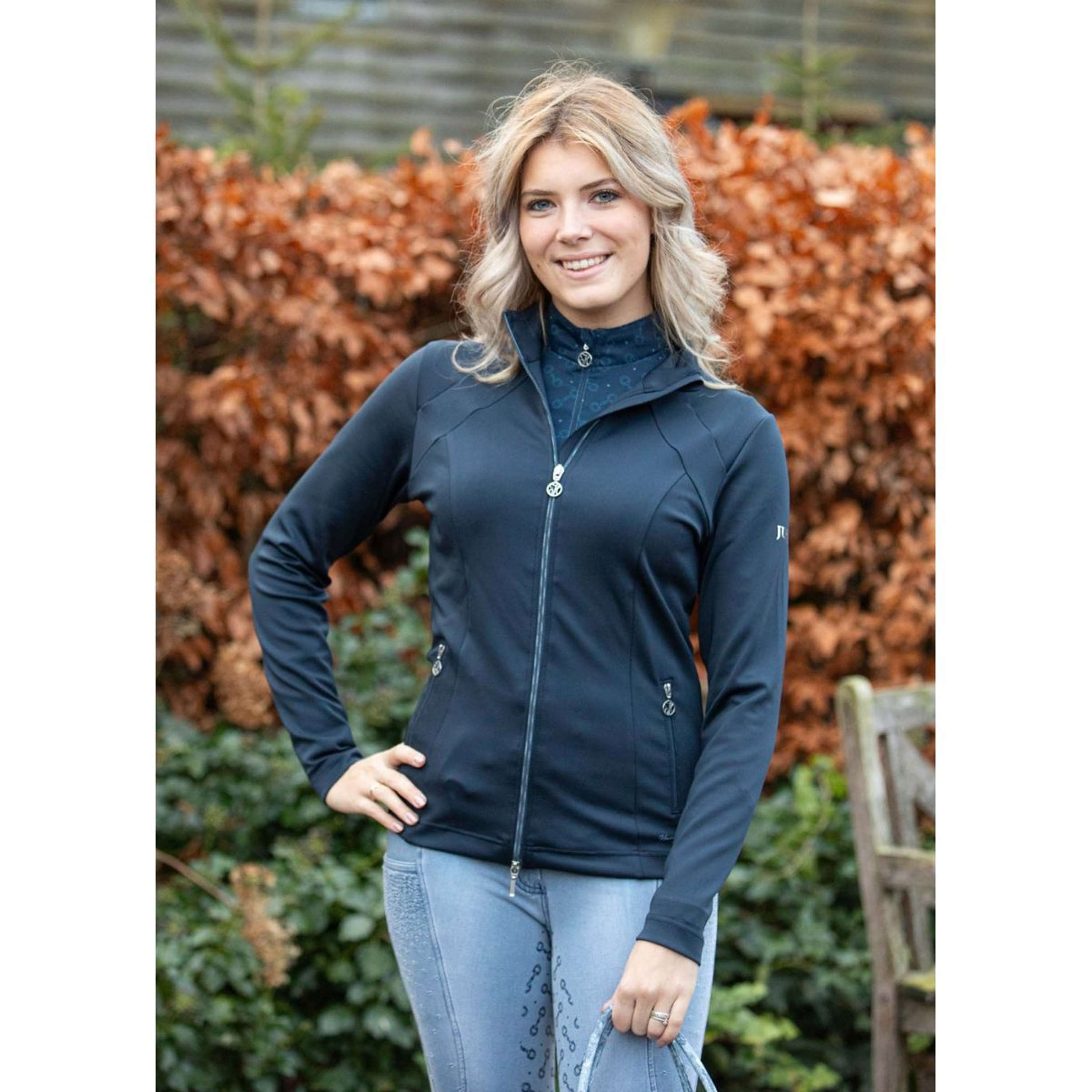 Harry's Horse Vest Just Ride Retro Navy