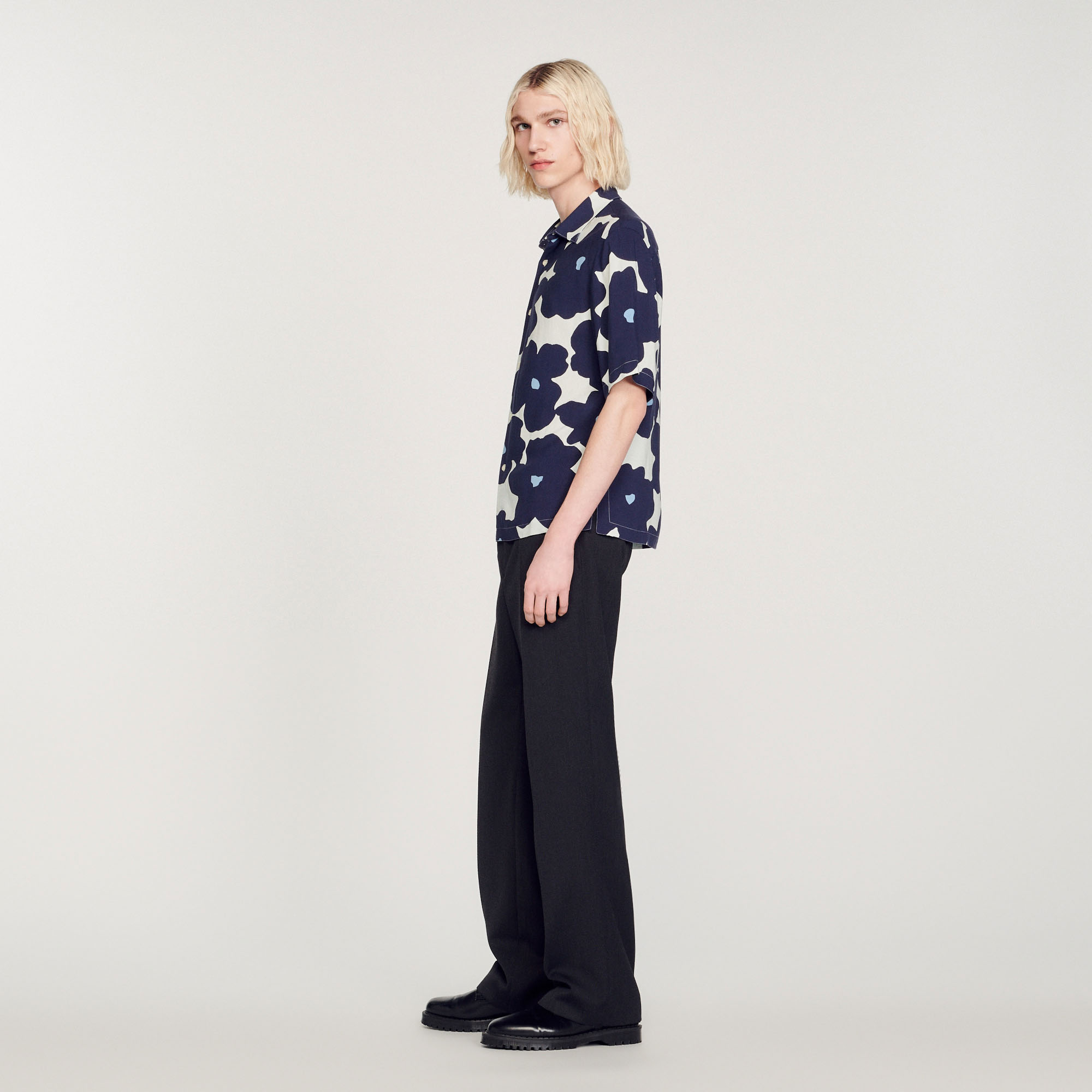 Chemise imprime fleurs