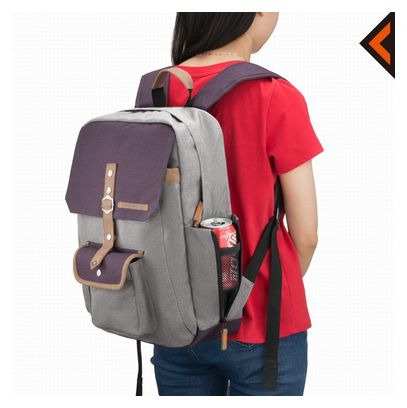 Sac à dos - Kingcamp - Modèle Glacier - Gris - 12 Litres - 24 x 12 x 40 cm