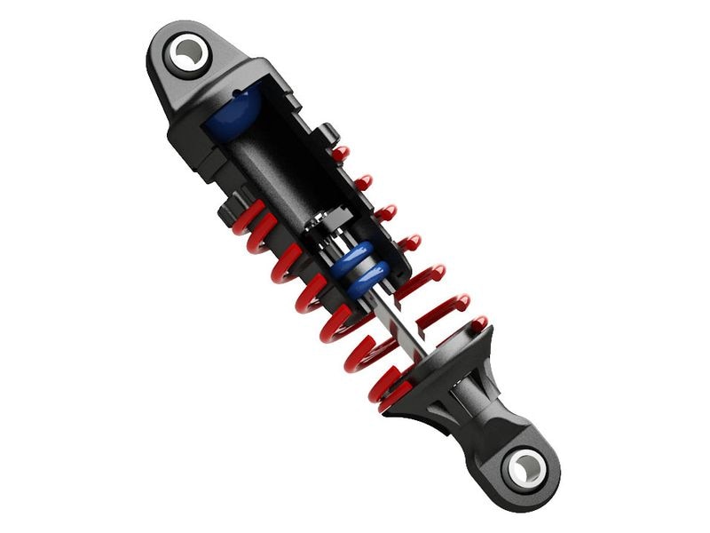 Traxxas Short Course Truck Slash 4x4 Titan Rot, RTR, 1:16 Kleiner SCT mit Allradantrieb und 550er Brushed Motor