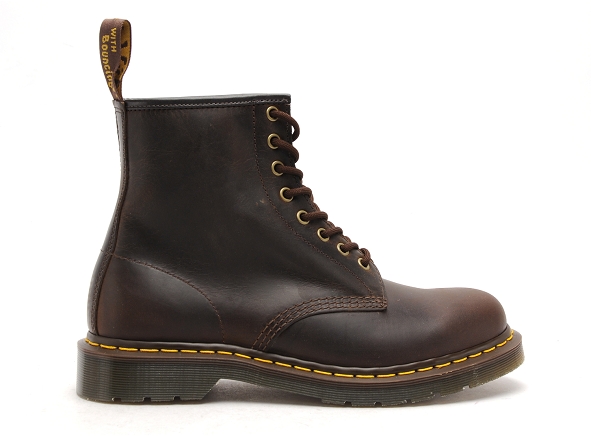 Dr martens boots bottine homme 1460 gaucho marron