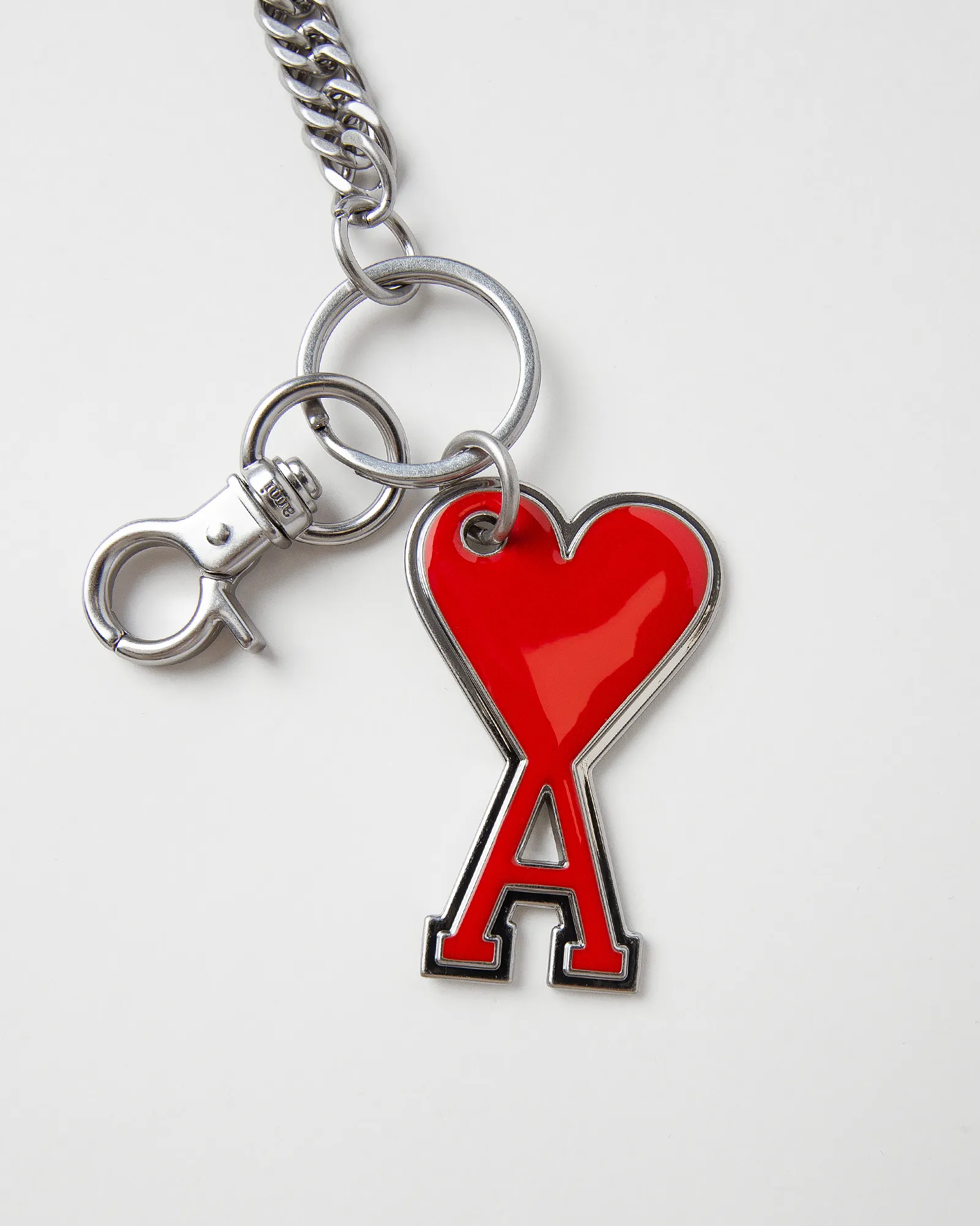 AMI Paris ADC CHAIN KEYRING