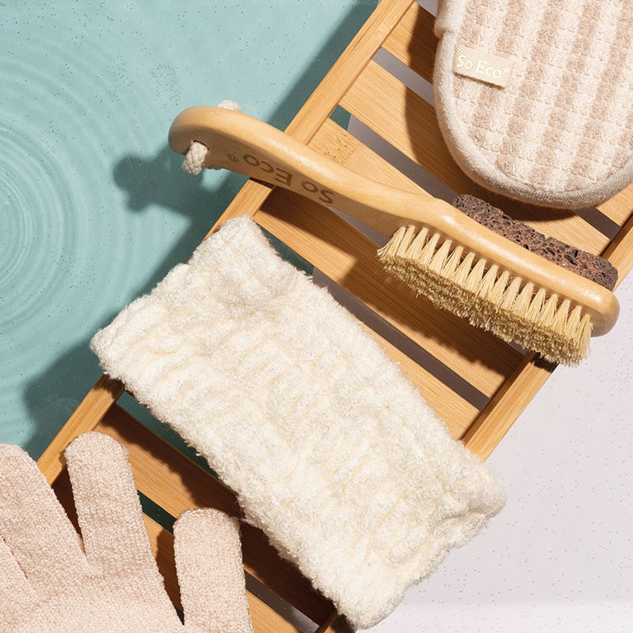 So Eco Exfoliating Bath Set 4pcs