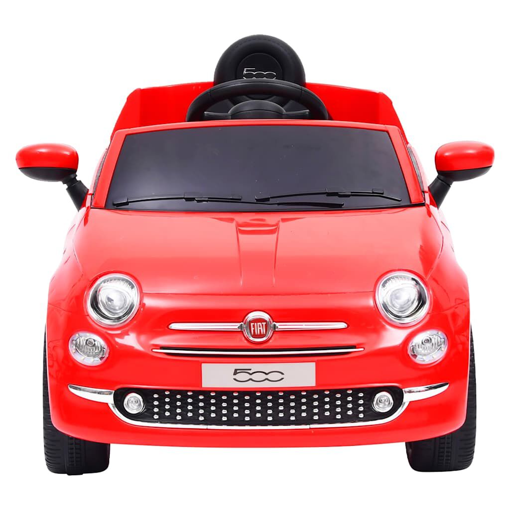 vidaXL Elektrische kinderauto Fiat 500, rood