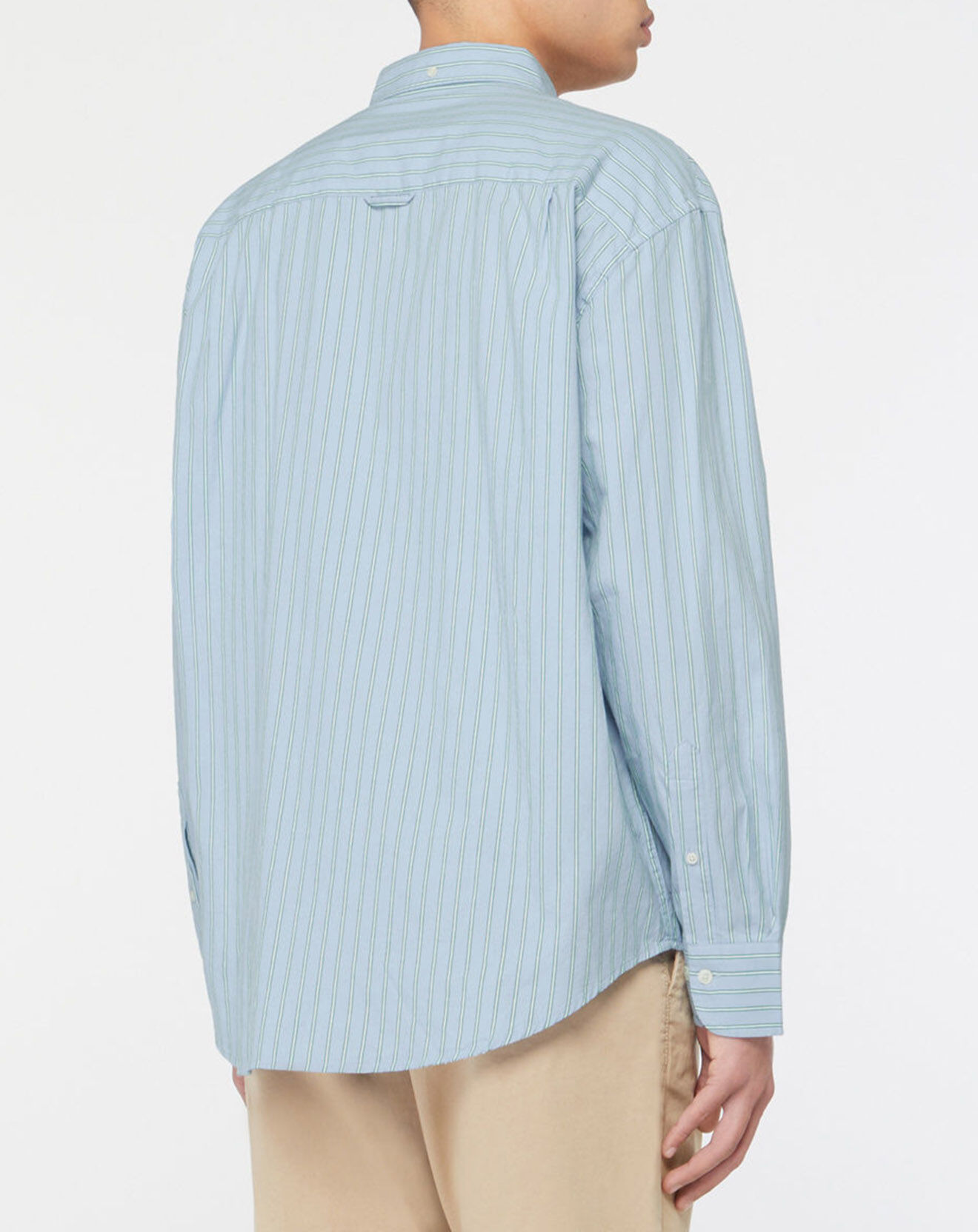 Gant Chemise rayée Laps bleu ciel