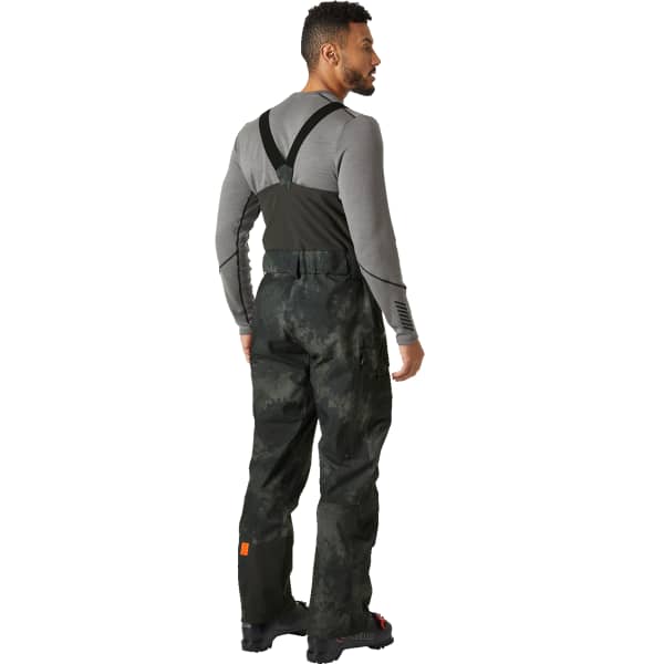 Pantalon de ski HELLY HANSEN SOGN BIB SHELL PANT BLACK MARBLE