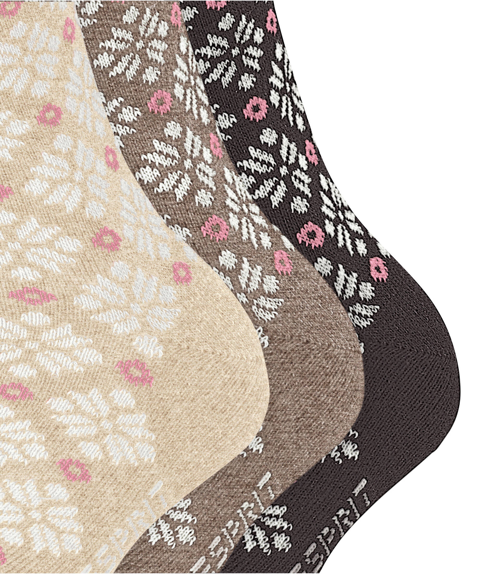 Esprit| Damen Socken Norwegian 3-Pack