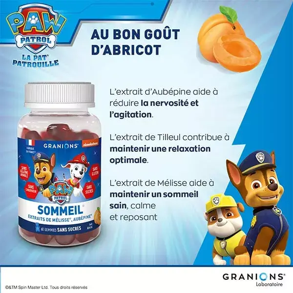 Granions Sleep Gummies Patrulha Canina 60 gomas