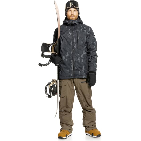 Veste de ski QUIKSILVER MISSION PRINTED JK NATURE ZOOM DARK SHADOW