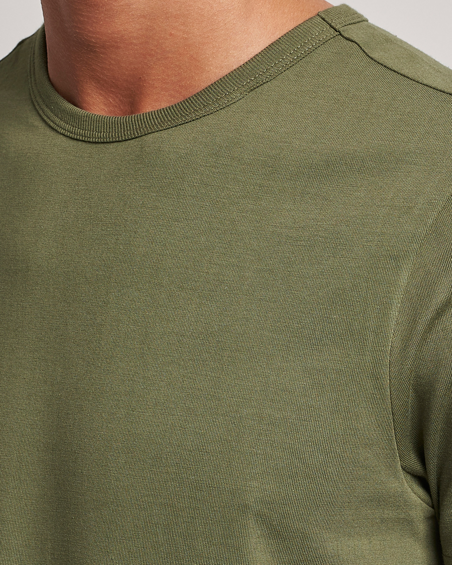 Merz b. Schwanen 1950s Classic Loopwheeled T-shirt Army