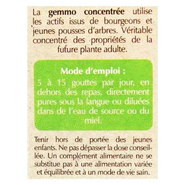 Herbalgem Macérat Concentré Pin des Montagnes Bio 30ml