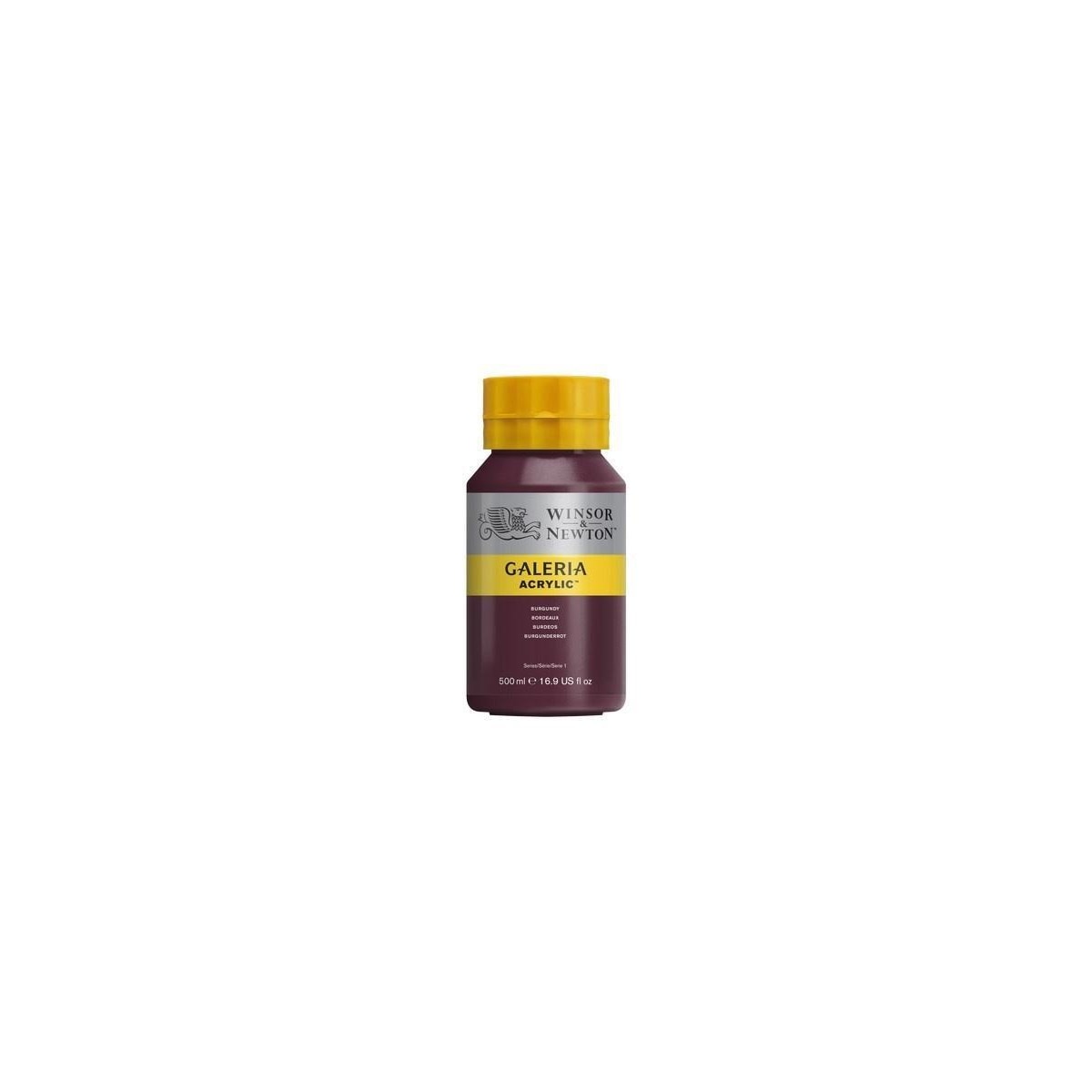 Galeria Acrylic 500Ml Burgundy 075