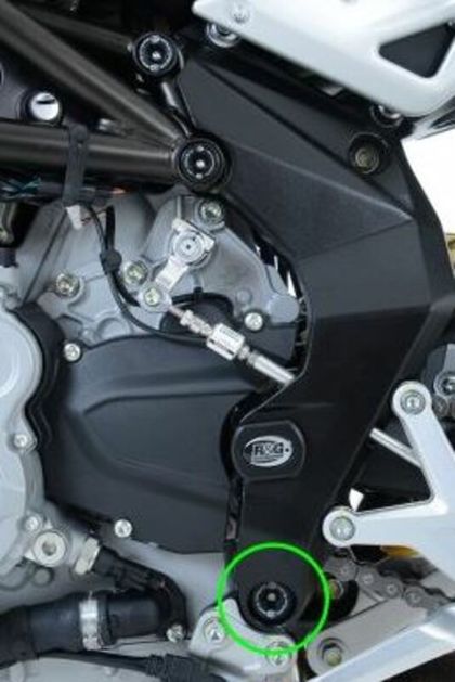 Insert R&G Racing noir droit bas