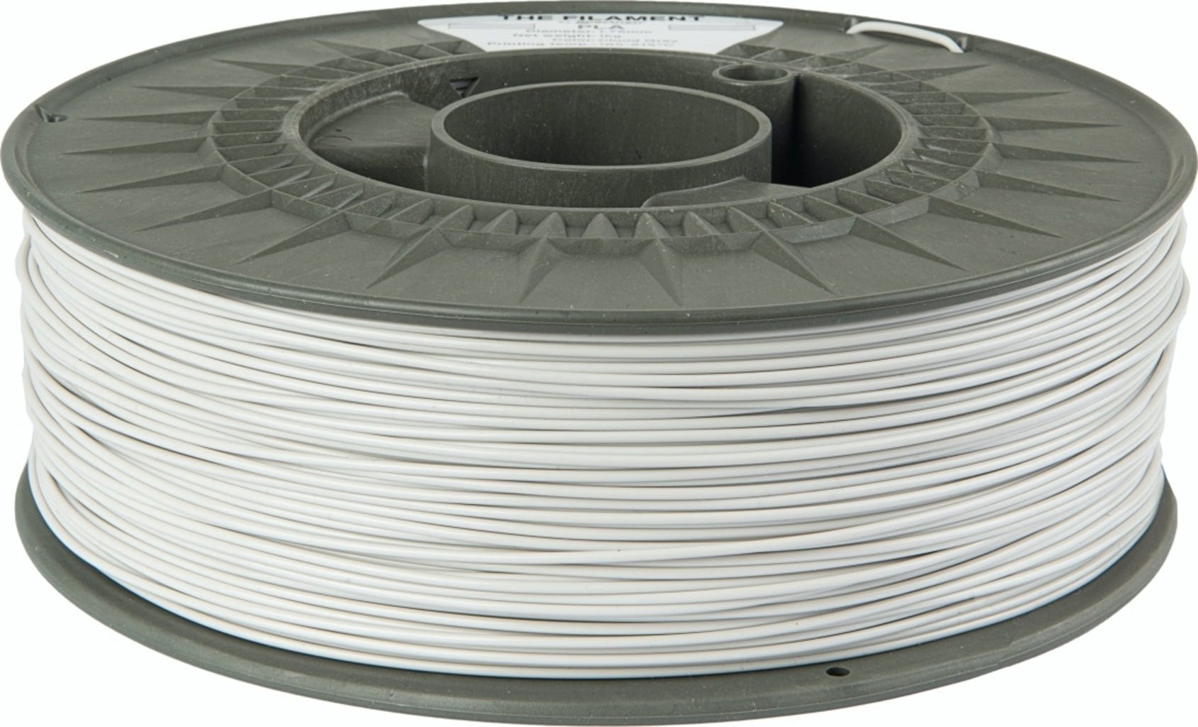 The Filament  PLA Cloud Grey, 1,75 mm / 1000 g    Zuverlässiges & kostengünstiges PLA in Cloud Grey