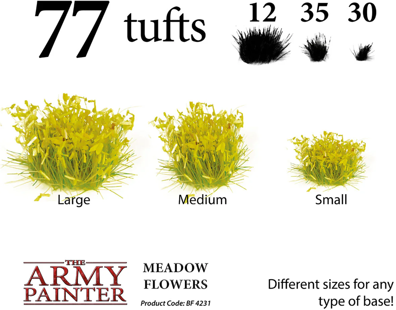 The Army Painter  Meadow Flowers Tuft    Die blumige Ergänzung für deine Miniaturenwelten