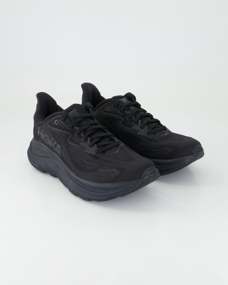 Hoka W Clifton 10 Sportschuhe in Schwarz