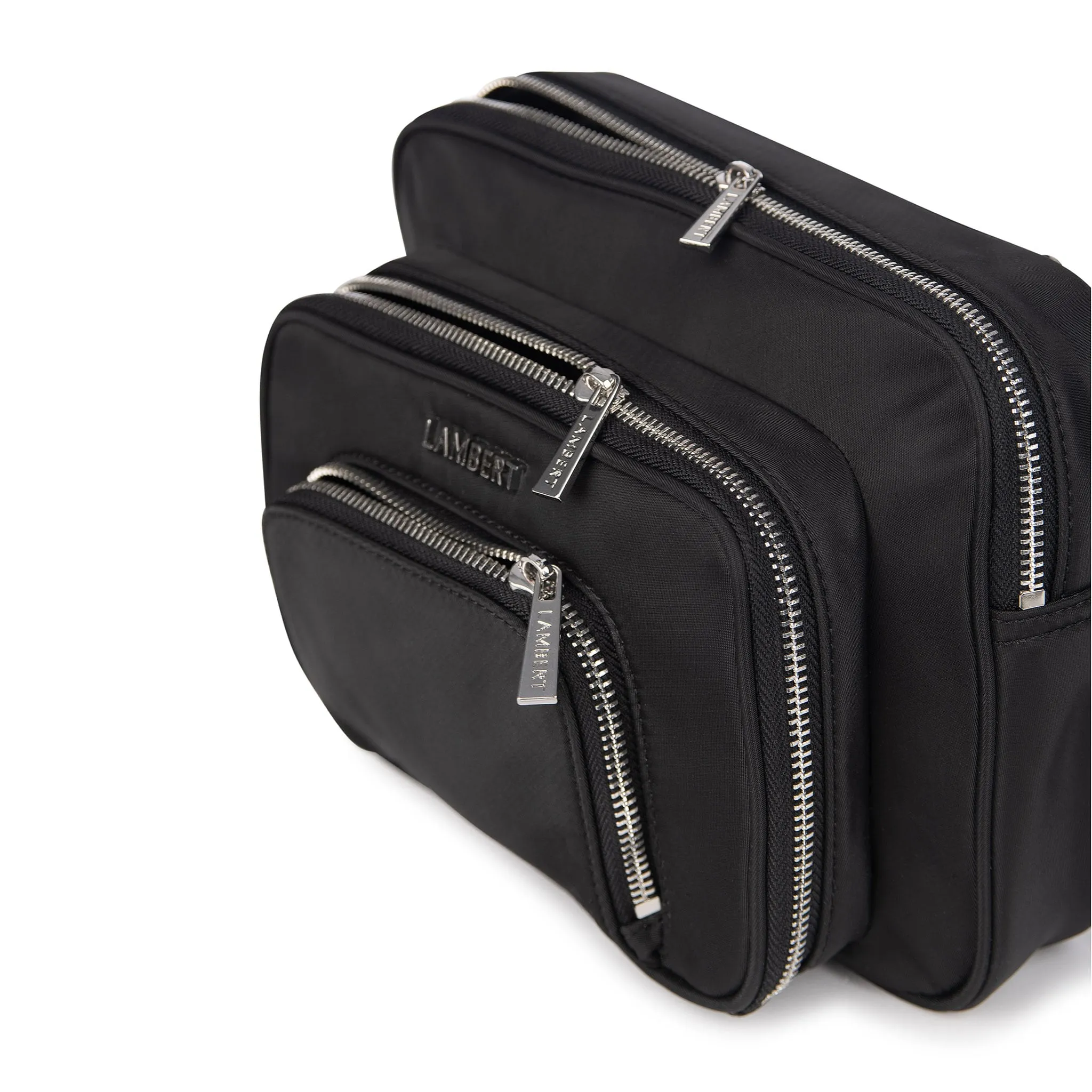 Lambert Petit Sac à Couches + Tapis à Langer Annika - Noir