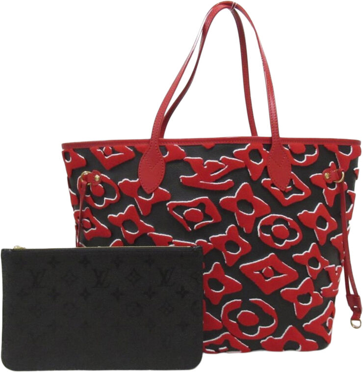 Louis Vuitton Vintage Louis Vuitton Neverfull Red