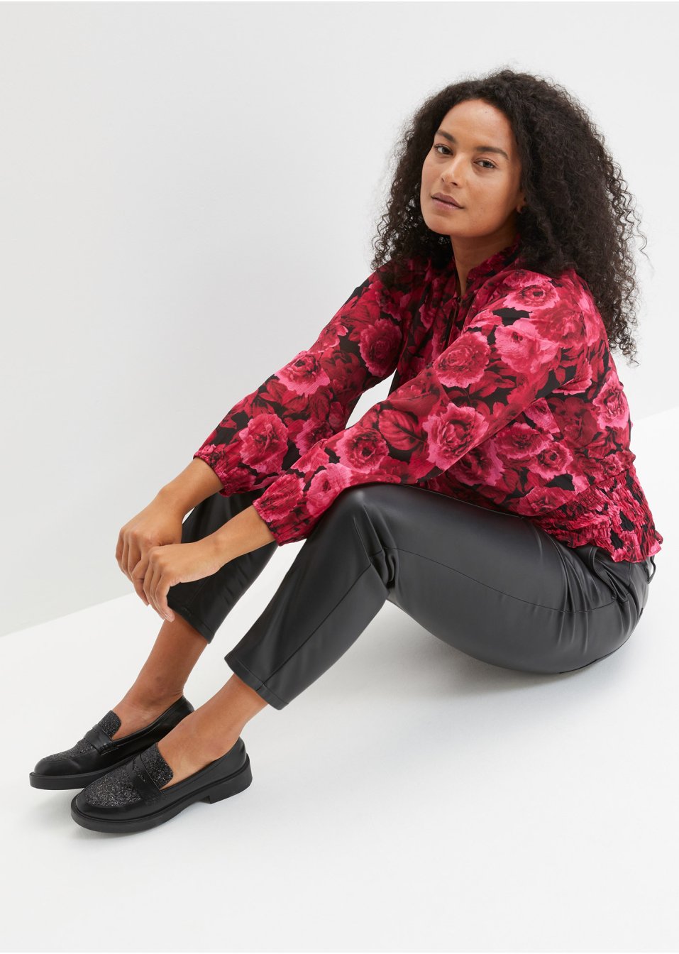 Blouse en chiffon