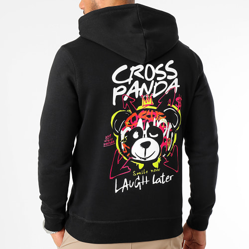 Sweat Capuche Laugh Later Noir