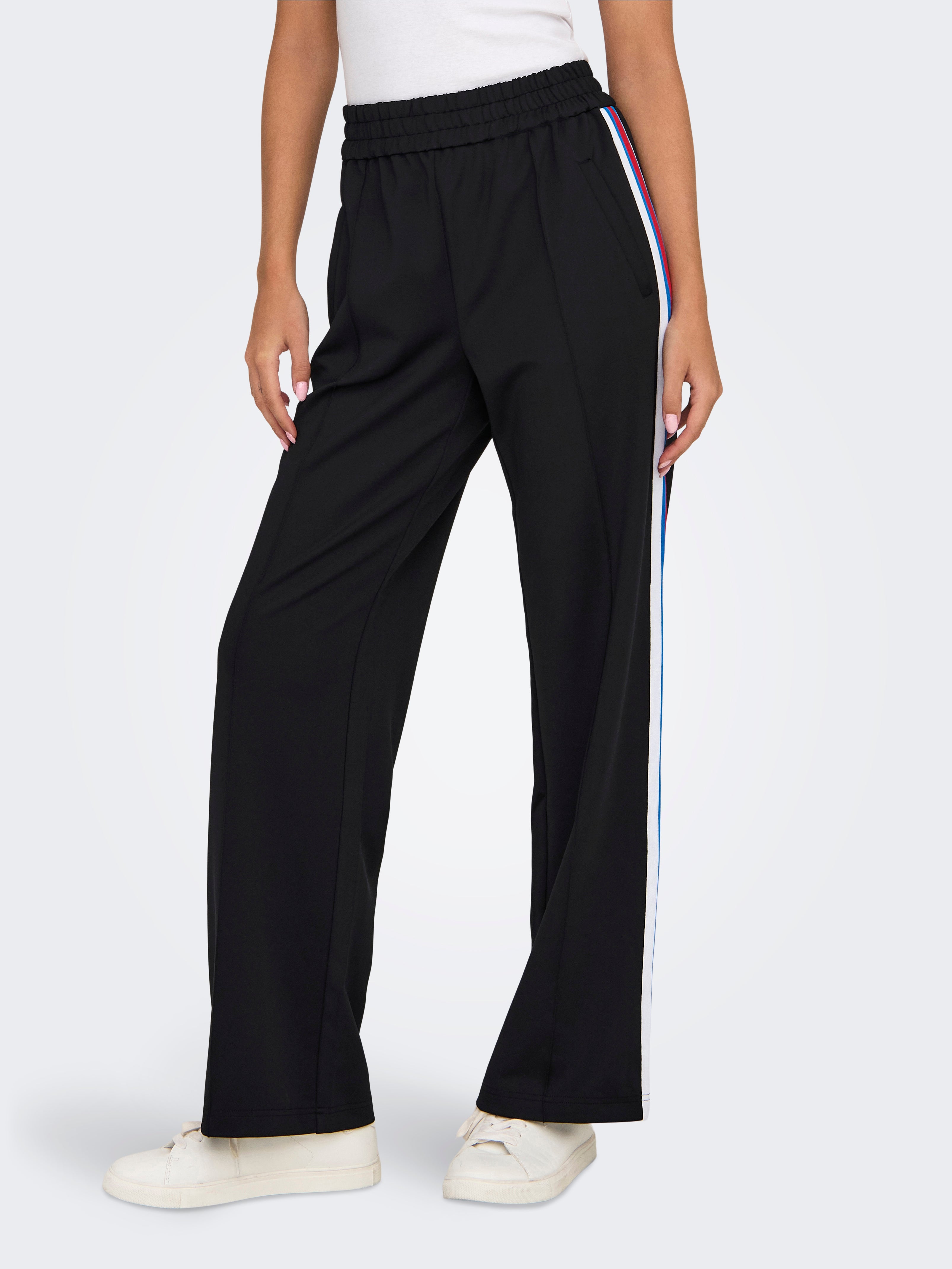 ONLWARM Weiter Beinschnitt Hose Black
