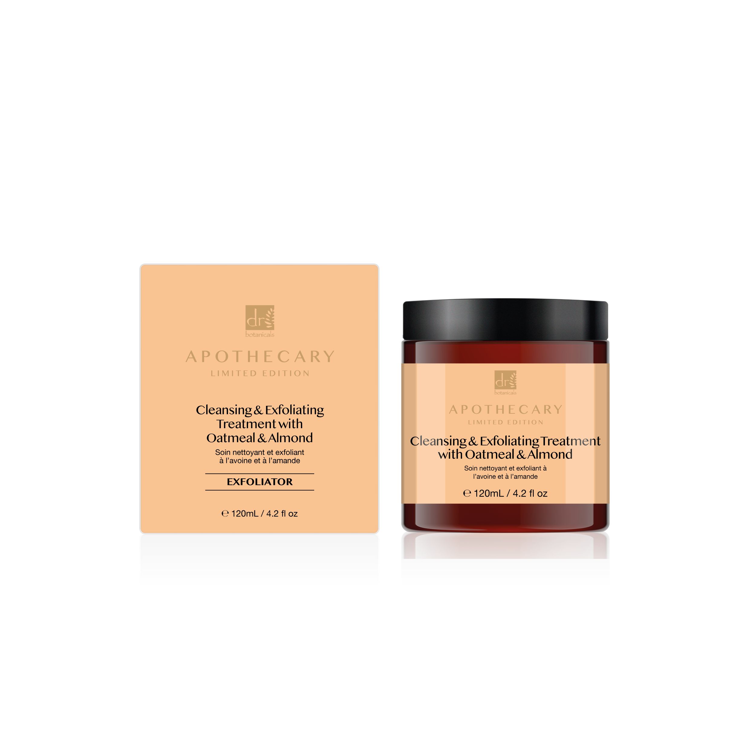 Dr Botanicals Cleansing & Exfoliating Treatment with Oatmeal & Almond