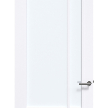 Arne & Bodil binnendeur ABD521 satijnglas - extra wit afgelakt - glaslat extra wit