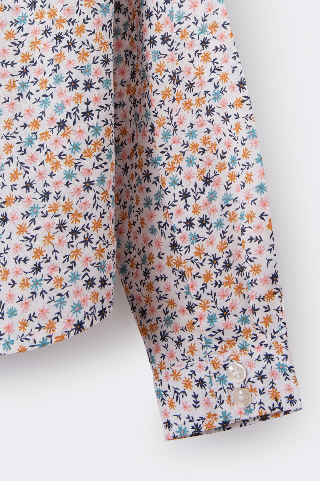 Blusa com estampa floral para meninas