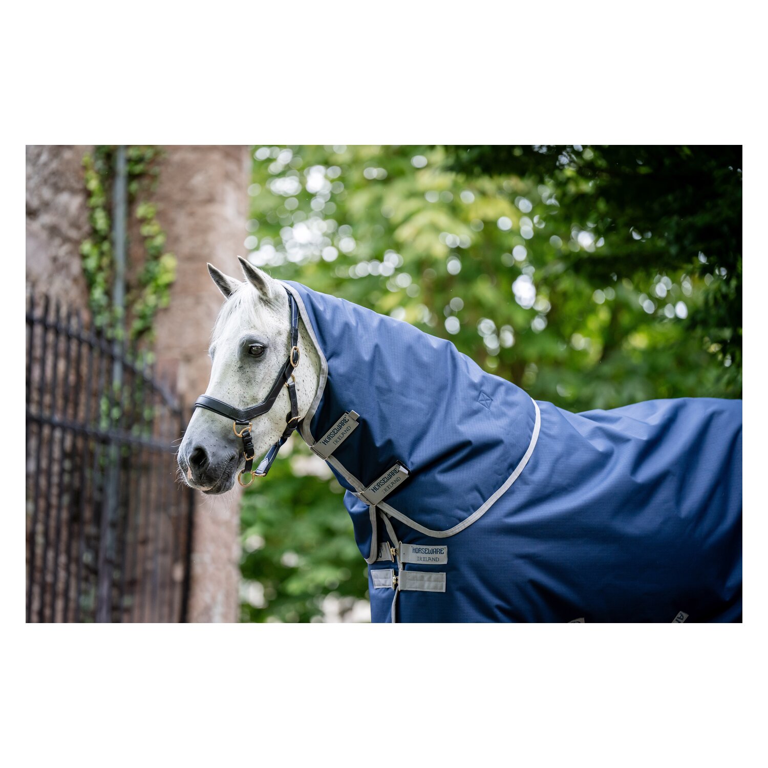 HORSEWARE Weidedecke AMIGO Ripstop 900 Denier, 200 g - navy/titanium grey