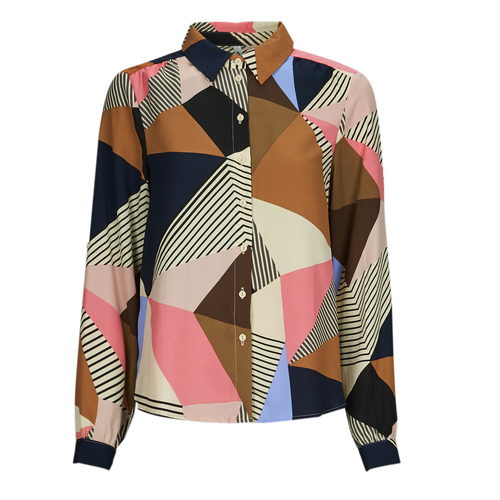 Only - ONLSIMONE LIFE L/S PLISSE SHIRT PTM - Rose