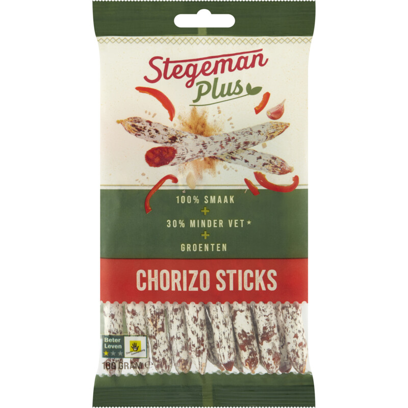 Stegeman Plus chorizo sticks