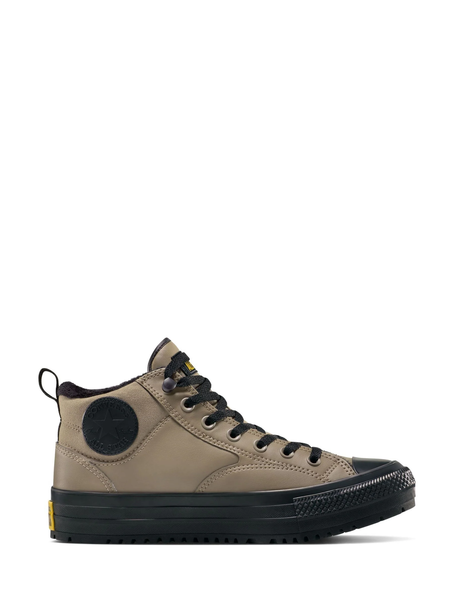 Grijs - Converse Chuck Taylor All Star Malden Street Mid Top Trainers