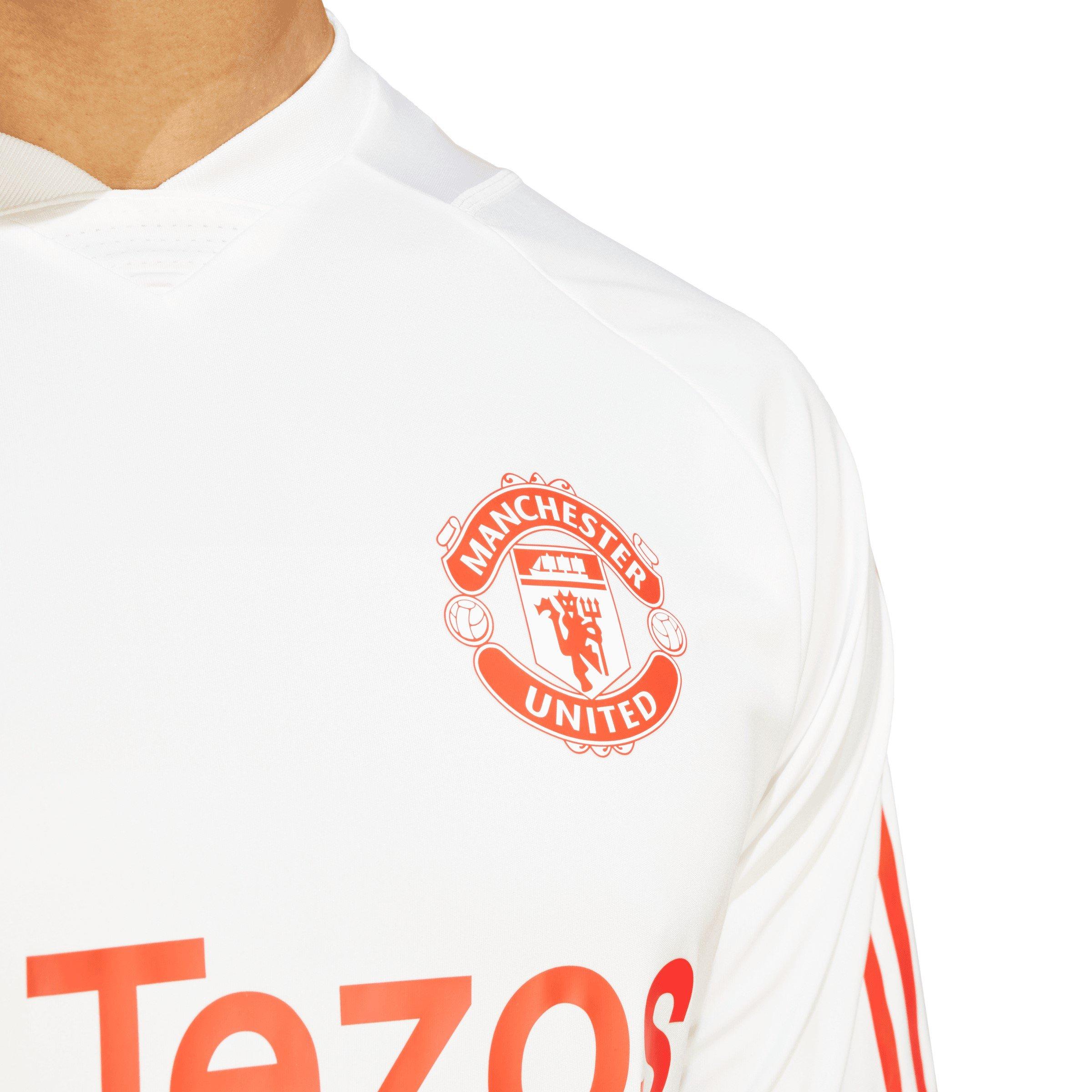 adidas Manchester United Training Shirt 2023 2024 Adults