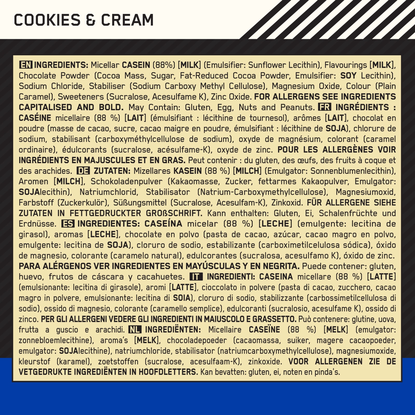 100% Casein (924g)
