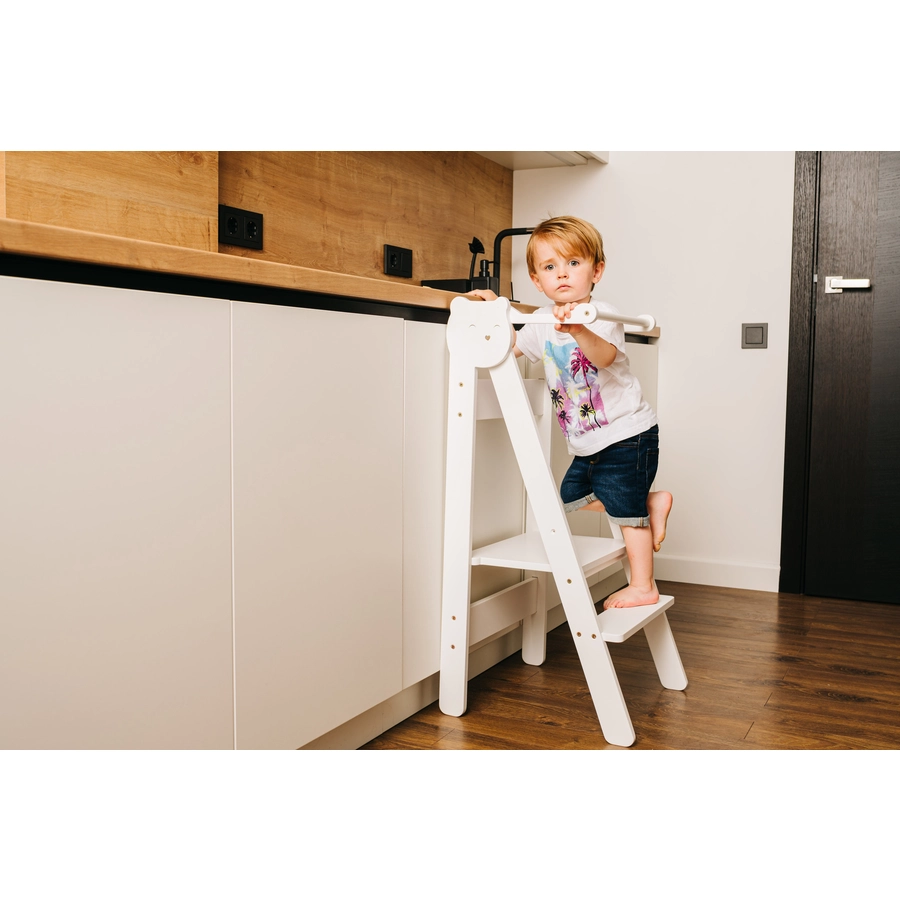 Family-SCL Lernturm Bär weiß