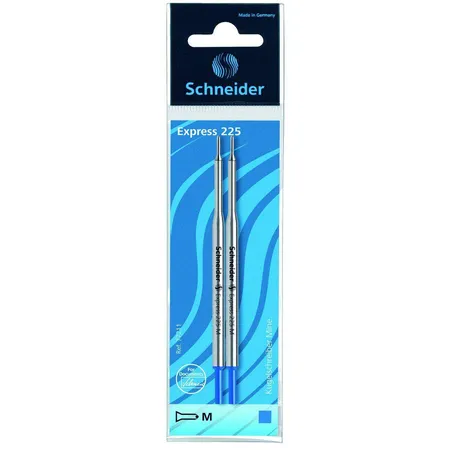 Schneider 50-77211 Kugelschreibermine Express 225 Großraum, blau, 2 Stück
