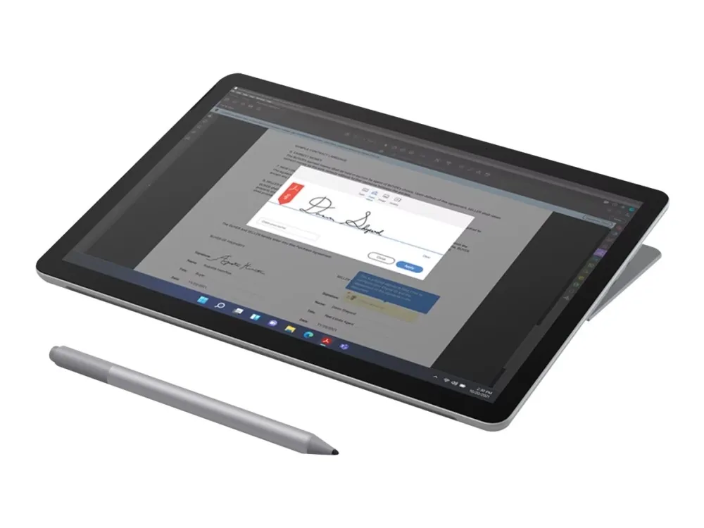 Microsoft Surface Go 4 for Business - Tablet - Intel N-series - N200 / op til 3.7 GHz - Win 11 Pro - UHD Graphics - 8 GB RAM - 64 GB SSD - 10.5