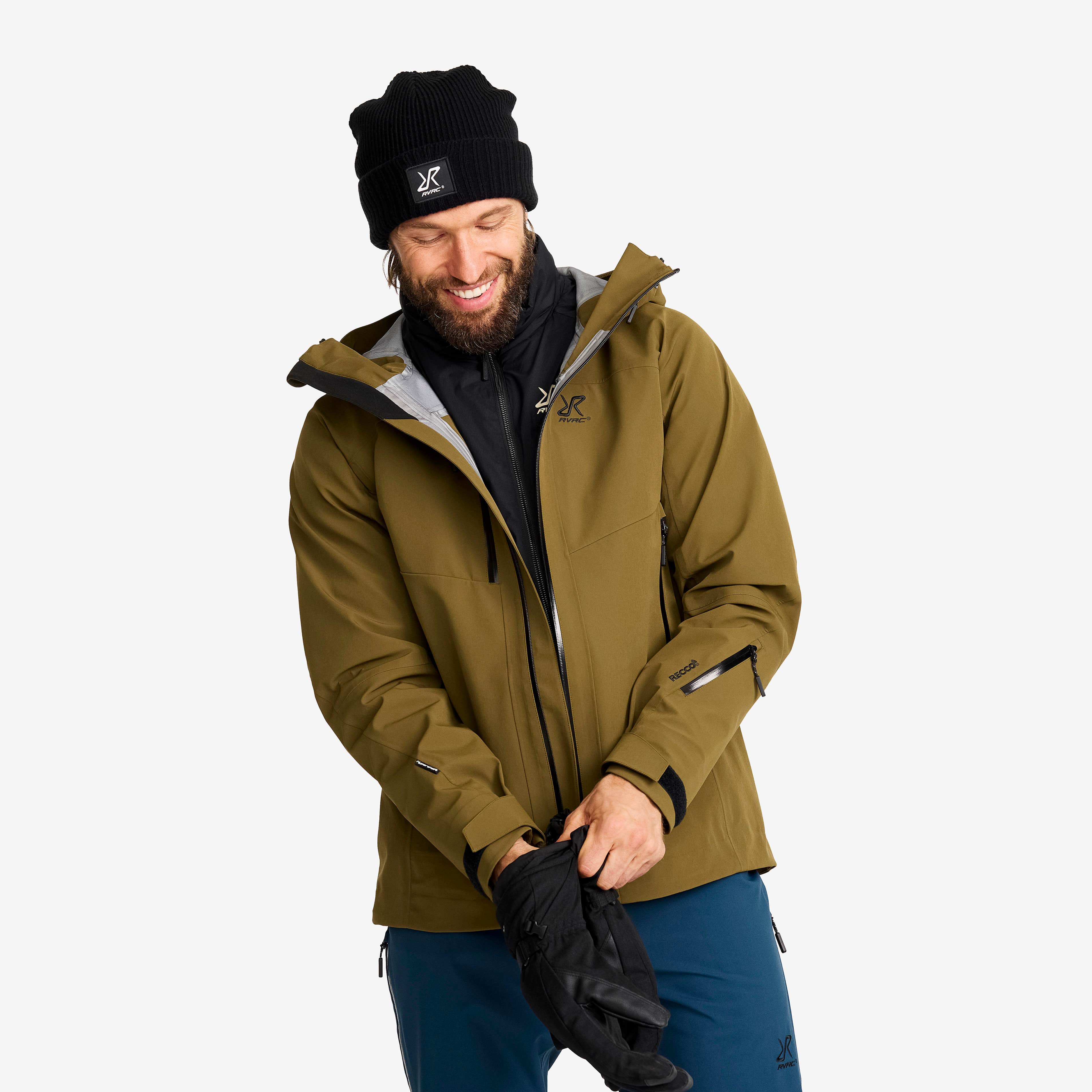 Flatter Insulated Jacket Herre Black