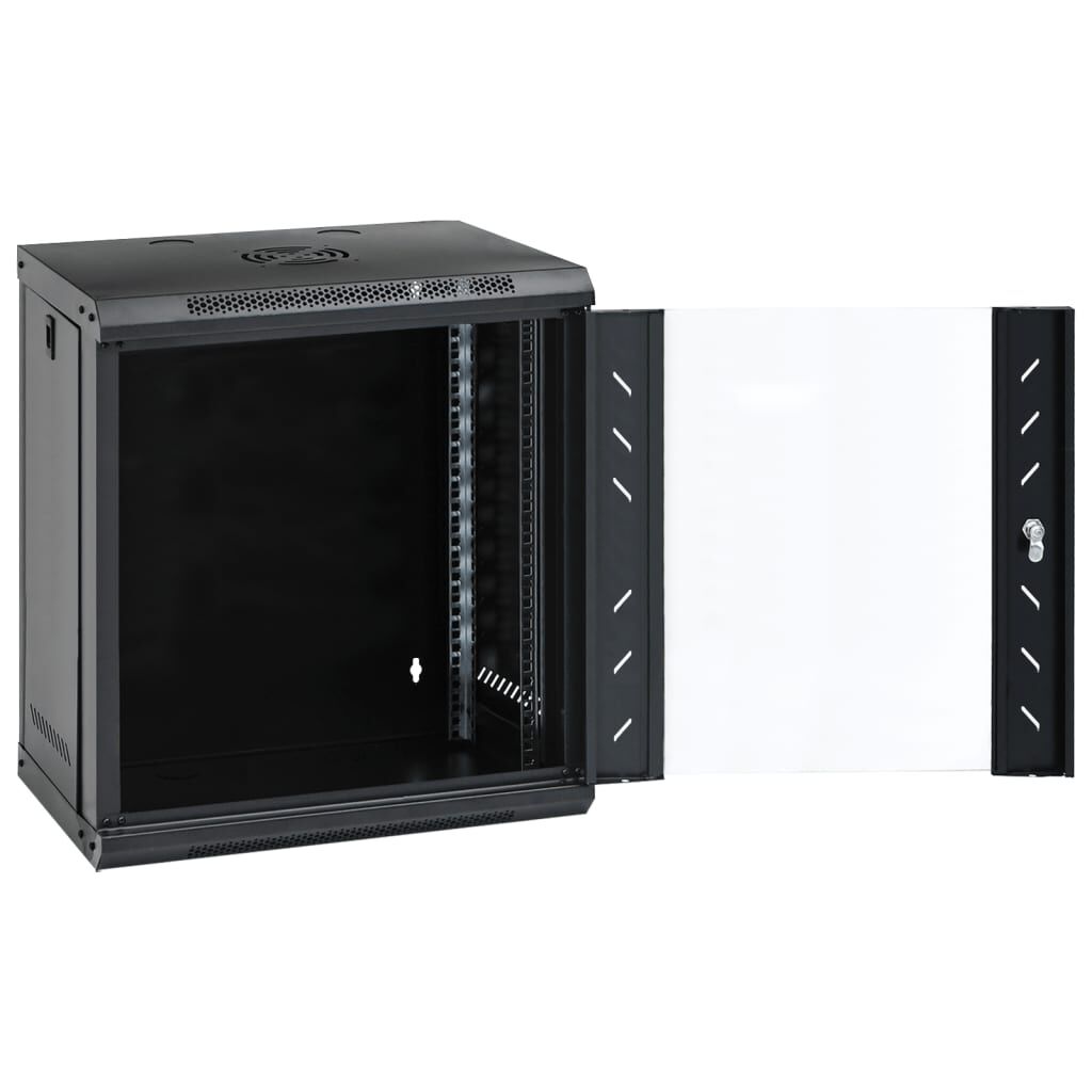 vidaXL Wandgemonteerde serverkast 12U, 19\