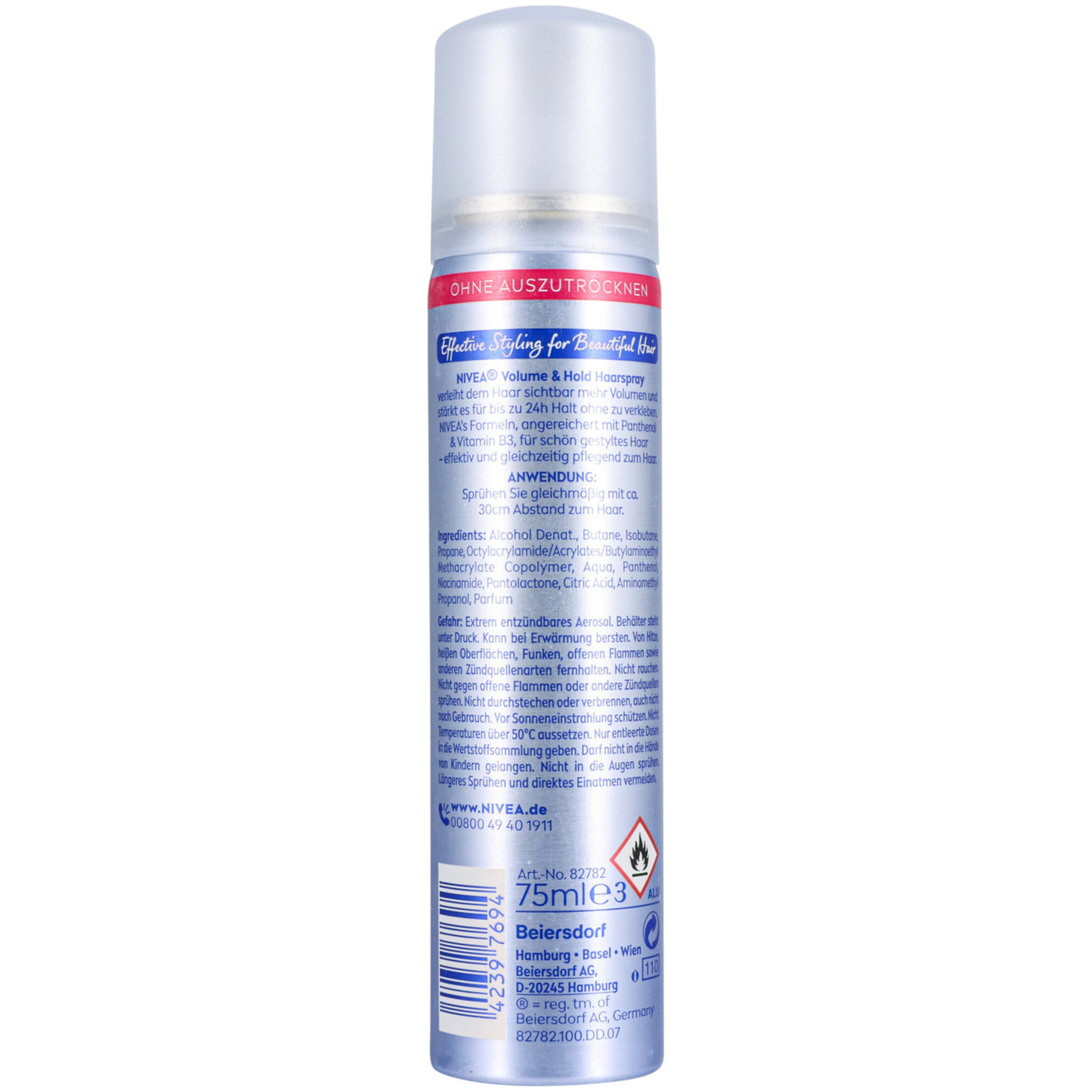 Nivea Volumen Pflege Haarspray Mini