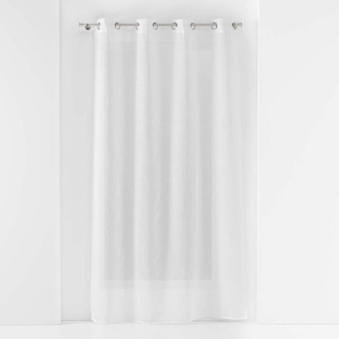 PANNEAU A OEILLETS 140X240CM SANDRA BLANC