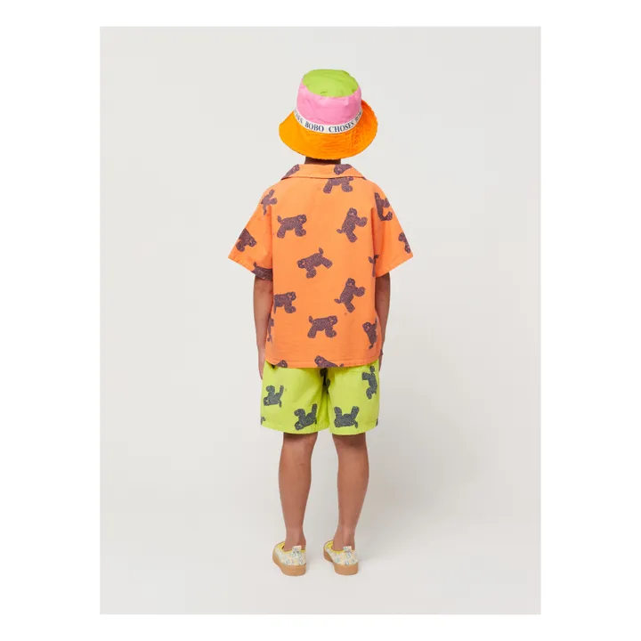 Bobo Choses Bermuda Chats | Vert anis