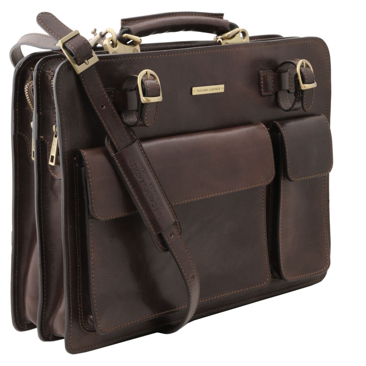 TL141268 – Venezia – leren Aktetas 2 compartments