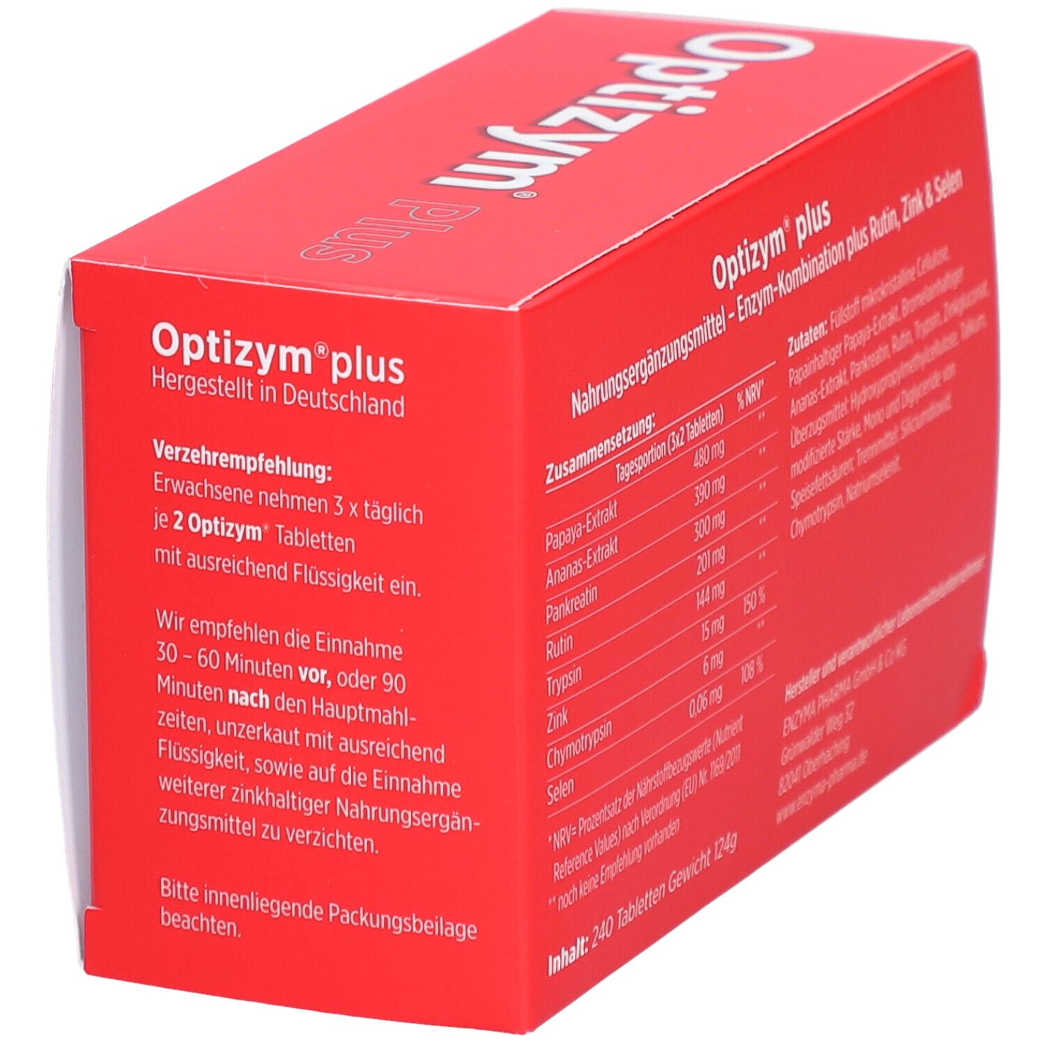 OPTIZYM hochkonzentrierter Enzym-Komplex