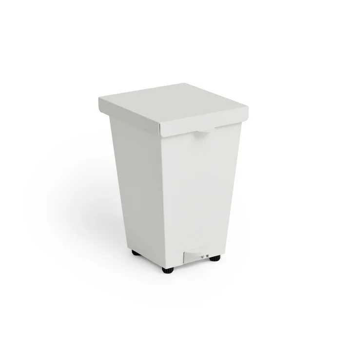 HAY - Loop Mülleimer, 8 L, weiss